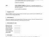Home Loan Contract Template Loan Agreement Template Word Pdf by Business In A Box