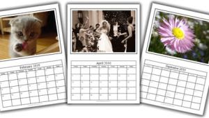Homemade Calendar Template Free Photo Calendar Template In Ms Microsoft Word format