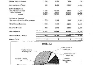Homeowners association Budget Template Find Your Budget Stuff Here Reserve Study Hoa Budget