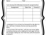 Homework Contract Template Behavior Contracts and Checklists that Work Scholastic