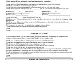 Homework Contract Template Student Agreement Contract Sample 12 Examples In Word