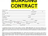 Horse Boarding Contract Template Free Horse Boarding Contract Sample Template form In Doc Word