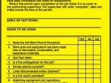 Hot Works Permit Template Safety Zone Hse Question Answers