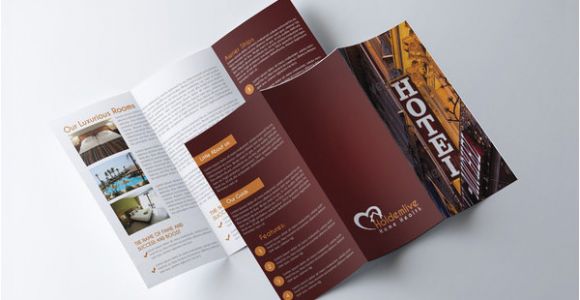 Hotel Flyer Templates Free Download 14 Hotel Brochure Template Psd Indesign