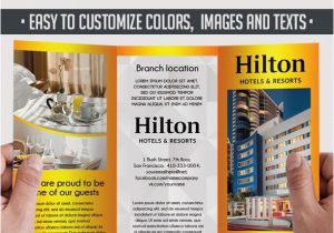 Hotel Flyer Templates Free Download Free Hotel and Motel Tri Fold Psd Brochure by Elegantflyer