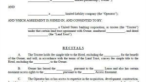Hotel Management Contract Template 7 Management Contract Template Sample Example format