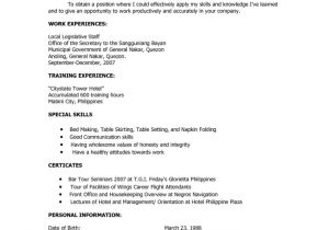 Hotel Management Fresher Resume format Newest Sample Resume for Hotel Management Fresher Resume