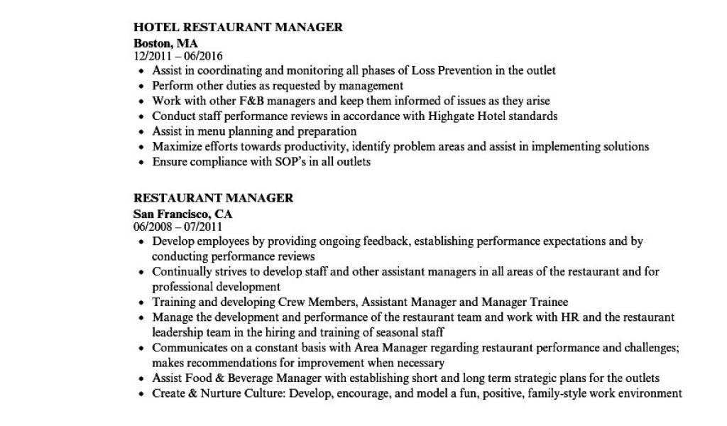 sample-resume-for-hotel-and-restaurant-management