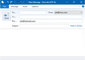 Hotmail Email Template Create A Template for Mail Messages Microsoft Community