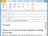 Hotmail Email Template Outlook Email Template Step by Step Guide L Saleshandy