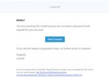 Hotmail Email Template PHP Change Default Laravel Email Template theme Sent to