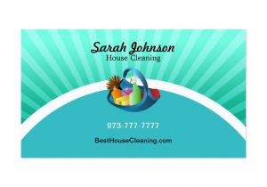 House Cleaning Business Cards Templates Free House Cleaning Business Card Template Zazzle