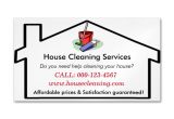 House Cleaning Business Cards Templates Free House Cleaning Services Business Card Template Zazzle