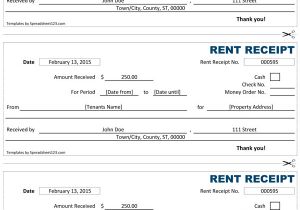 House Rent Receipt Template Uk Rent Receipt Free Rent Receipt Template for Excel