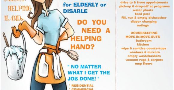 Housekeeping Flyer Templates Housekeeping Flyers Specializing In Cleaning Care for