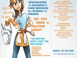 Housekeeping Flyers Templates Housekeeping Flyers Specializing In Cleaning Care for