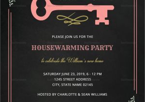 Housewarming Invitation Email Template Chalkboard Housewarming Invitation Design Template In Word