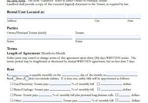 Housing Contract Template Sample Rental Agreement Template 8 Free Documents