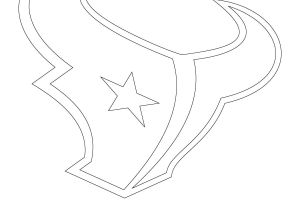 Houston Texans Logo Template Houston Texans Logo Coloring Page Free Printable