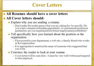 How A Cover Letter Should Be Written sounds Simple Doesn T It Ppt Download