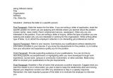 How Should A Cover Letter Start Start Of A Cover Letter Letter Of Recommendation