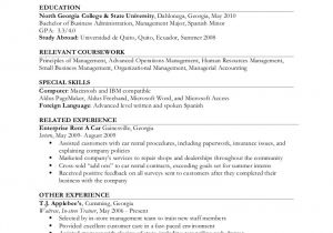 How to Add Internship Experience In Resume Sample Resume Example Ii Limited Work Experience