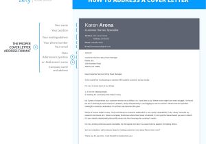 How to Address A Cover Letter without An Address How to Address A Cover Letter Sample Guide 20 Examples