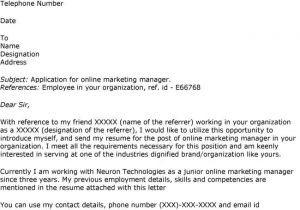 How to Address An Online Cover Letter Online Letter Template Letters Free Sample Letters