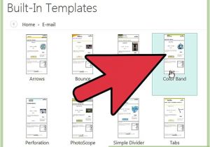 How to Build Email Template How to Create An Email Newsletter In Publisher 11 Steps