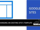 How to Change Template On Google Sites Google Sites Changing An Existing Site S Template Youtube