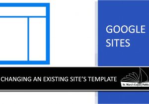How to Change Template On Google Sites Google Sites Changing An Existing Site S Template Youtube