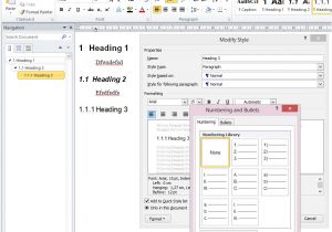How to Change the Template In Word How to Change Heading Style Numbering format In Ms Word