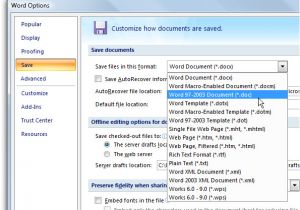 How to Change the Template In Word solid Documents Blog Change the Default File format In