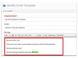How to Code An Email Template How to Use A Quote Acceptance Servicem8 Help