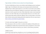 How to Compose A Cover Letter for A Job How to Write A Cover Letter for A Resume