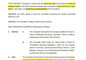 How to Create A Contract Template 21 Contract Agreement Templates Word Pdf Pages Free
