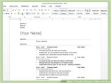 How to Create A Cv Template In Word How to Create A Resume In Microsoft Word with 3 Sample
