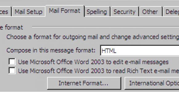 How to Create A Email Template In Outlook 2003 Create An Email Template In Outlook 2003