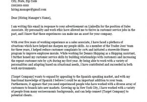 How to Create A Great Cover Letter for Resume How to Make A Good Resume and Cover Letter Sales associate