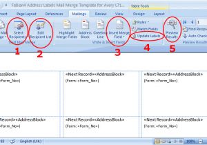 How to Create A Mail Merge Template Making Target Stickers for Students Using Spreadsheet Data
