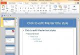 How to Create A Master Template In Powerpoint Save Design Template In Powerpoint 2010 the Highest