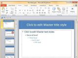 How to Create A Master Template In Powerpoint Save Design Template In Powerpoint 2010 the Highest