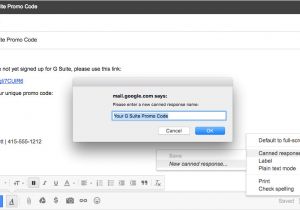 How to Create A Template Email In Gmail Gmail Templates How to Create them Using Canned Responses