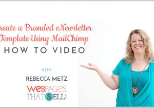 How to Create A Template In Mailchimp Create A Branded Enewsletter Template with Mailchimp