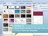 How to Create A Template On Powerpoint Creating and Setting A Default Template or theme In