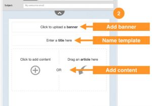 How to Create An Email Marketing Template Create Email Newsletter Templates In Gmail Flashissue