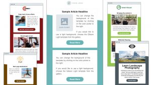 How to Create Email Marketing Templates HTML Email Templates Aweber Email Marketing