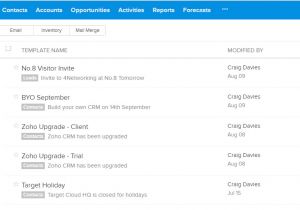 How to Create Email Template In Zoho Crm Zoho Crm 2016 Adding Your User Signature to Email