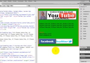 How to Create HTML Email Templates How to Create HTML Page and Send HTML Email Youtube