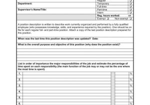How to Create Job Description Template Job Description form Template Sample form Biztree Com